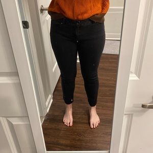 New York and company curvy boyfriend jeans. Black. Size 10